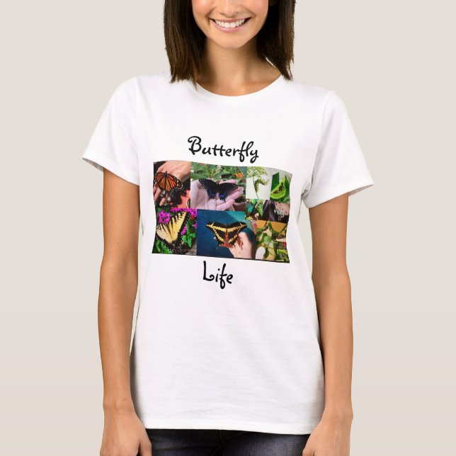 Camiseta Vida da Borboleta (Frente)