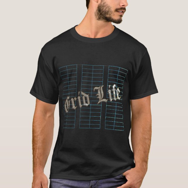 Camiseta Vida da grade (Frente)