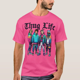Camiseta VIDA DE BANDIDO MENINAS DORADAS ARTES NEGRAS menin