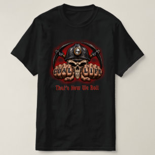 Camiseta VIDA DE CARVÃO, é assim que rolamos