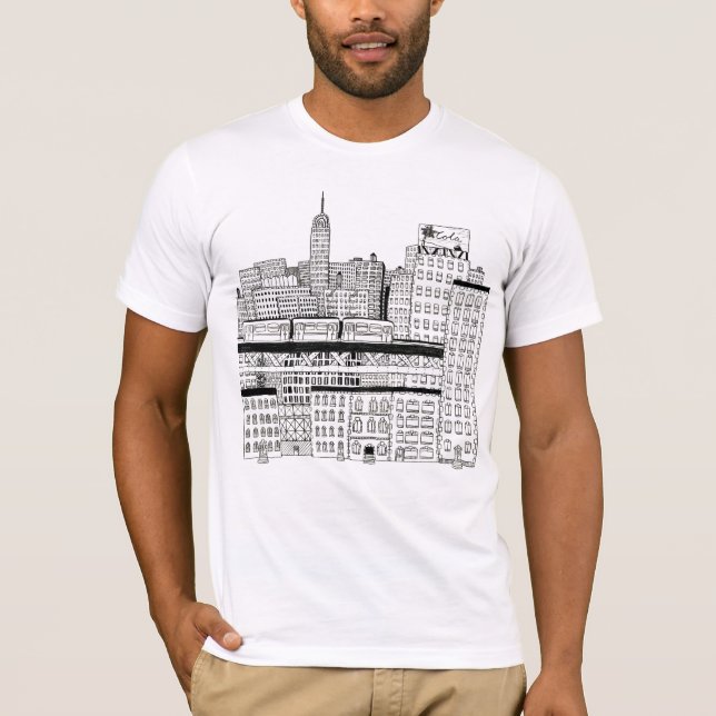 Camiseta Vida de cidade (Frente)