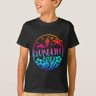 Camiseta Vida de Cruzeiro 2025 Férias em Família Combinando