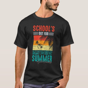 Camiseta Vida de Enfermeira Escolar Último Dia de Aula Esco