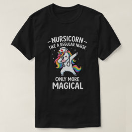 Camiseta Vida de Enfermeira Fantasia com Energia Mágica de