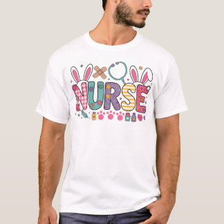 Camiseta Vida de Enfermeira Fofa com Ícones Médicos | Aprec