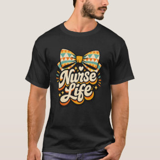 Camiseta Vida de Enfermeira RN Semana CNA História Negra NI