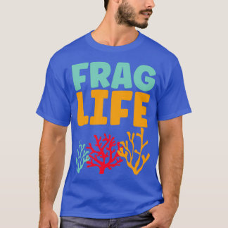 Camiseta Vida de fragmento aquário engraçado de recife de c