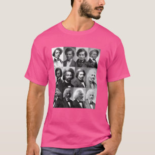 Camiseta Vida De Frederick Douglass Shirt-Retro Black Histo