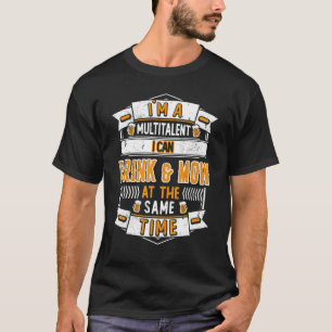 Camiseta Vida de Jardim Cortar Relva Melhor Jardim Pai Jard