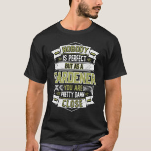 Camiseta Vida de Jardim Cortar Relva Melhor Pai de Jardinag