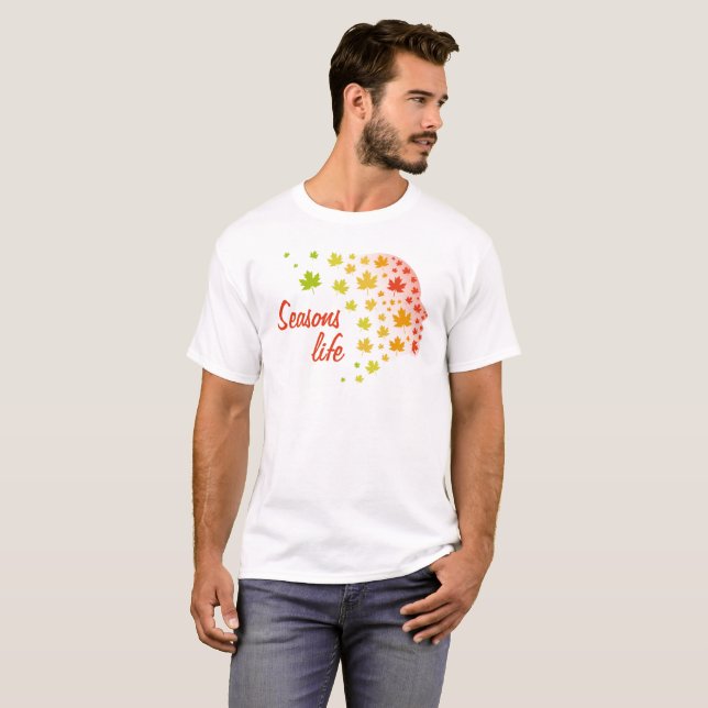 Camiseta Vida de las estaciones (Frente Completa)