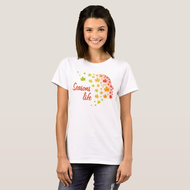 Camiseta Vida de las estaciones (Frente Completa)
