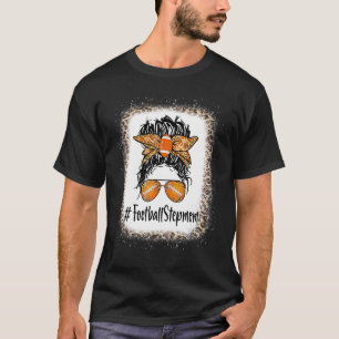 Camiseta Vida de Madrasta de Futebol Descolorido Coque Desa