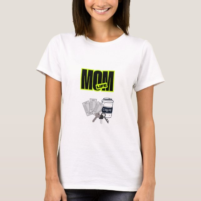 Camiseta Vida de Mãe (Frente)
