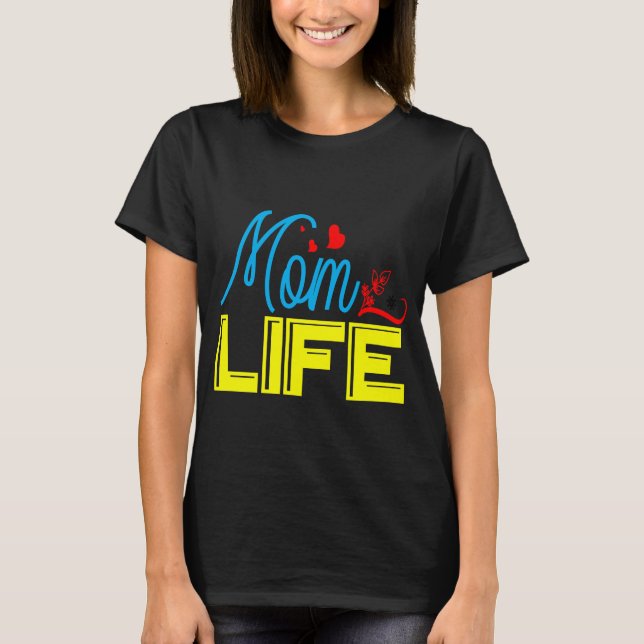 Camiseta Vida de mãe (Frente)