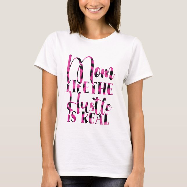 Camiseta Vida de Mãe A Luta É Real - Dia das Mães (Frente)