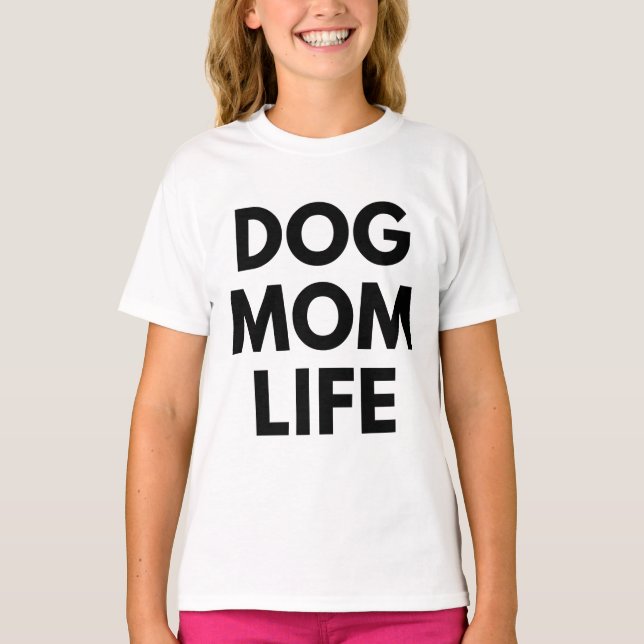 CAMISETA VIDA DE MÃE DE CACHORRO (Frente)