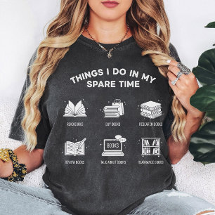 Camiseta Vida de Minhoca - Coisas que Faço no Meu Tempo Liv