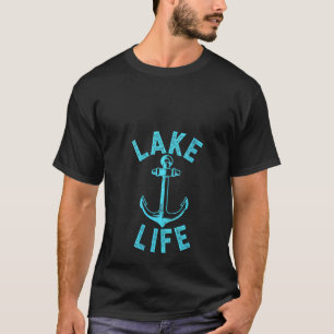 Camiseta Vida de Mulheres no Lago Barcos Pesca Caiaque Vela
