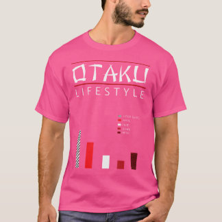 Camiseta Vida de OtakuAnime Mangá Cosplay