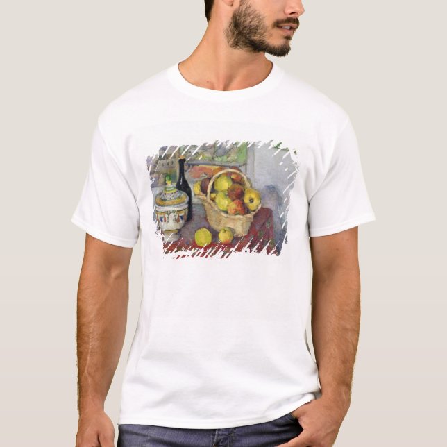 Camiseta Vida de Paul Cezanne | ainda com Tureen, c.1877 (Frente)