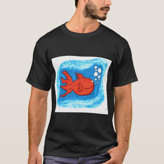 Camiseta Vida de peixes (Frente)