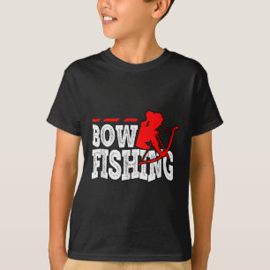 Camiseta Vida de pesca de arco Pesca de acampamento Amante