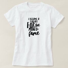 Camiseta Vida de Professor