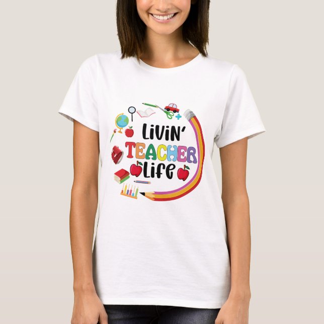 Camiseta Vida de Professor (Frente)