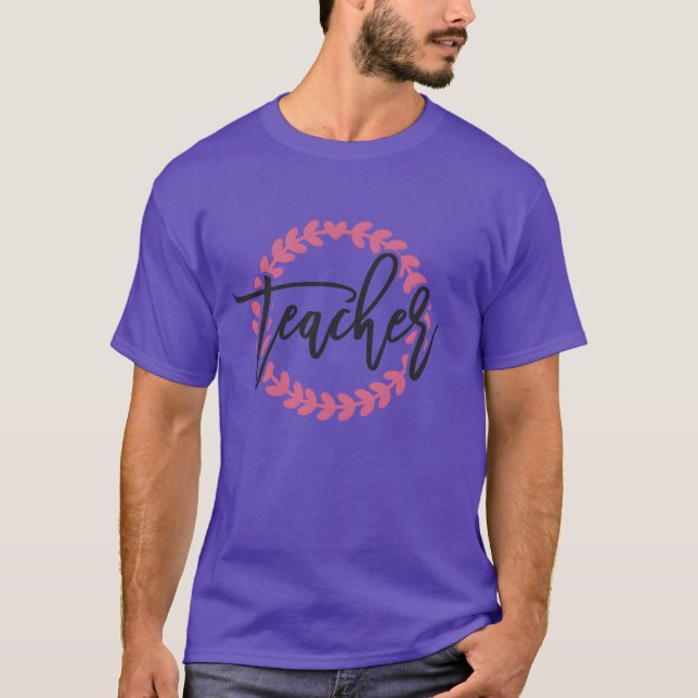 Camiseta vida de professor engraçada (Frente)