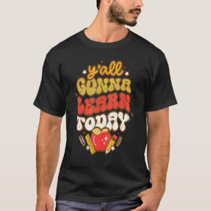 Camiseta Vida de Professor Vocês Vão Aprender Hoje Groovy V