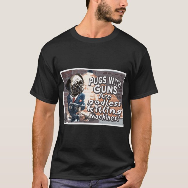 Camiseta Vida de pug (Frente)