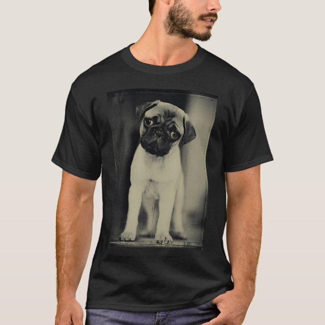 Camiseta Vida de pug 2 (Frente)