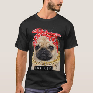 Camiseta Vida de pug 320