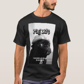 Camiseta Vida de Pug Eu Pausei Meu Jogo