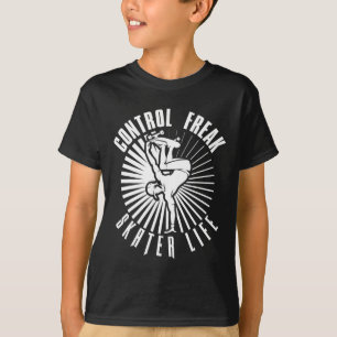 Camiseta Vida de skatista Control Freak Skateboarding