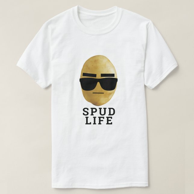 Camiseta Vida de Spud (Frente do Design)