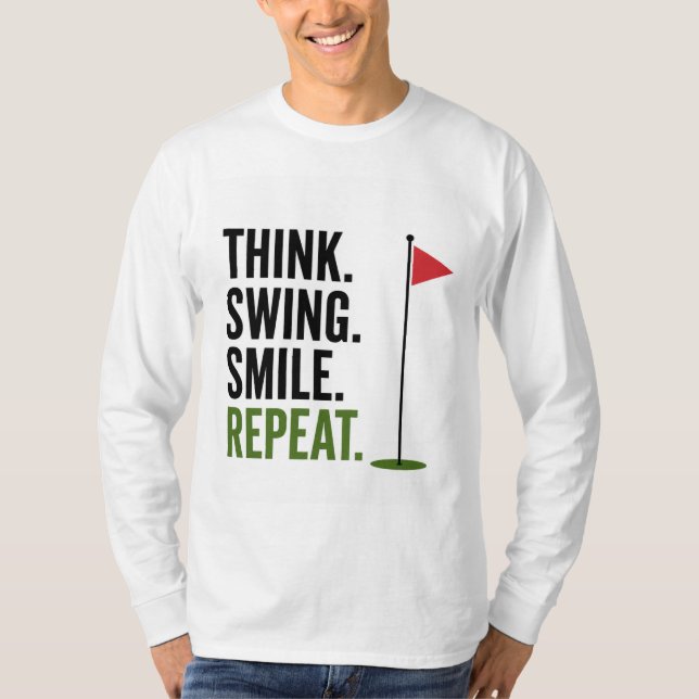 Camiseta Vida Diária de Golfe (Frente)
