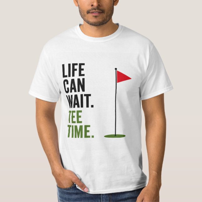 Camiseta Vida Diária de Golfe (Frente)
