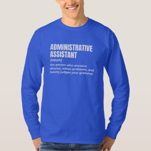 Camiseta Vida do Assistente de Administração legal