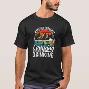 Camiseta Vida do Campo de Bebendo de Campanha de Previsão d