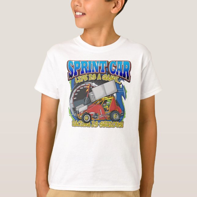 Camiseta Vida do carro de Sprint (Frente)