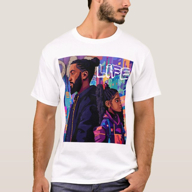 Camiseta Vida do pai (Frente)