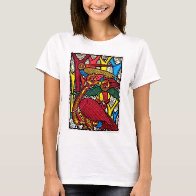 Camiseta Vida do pássaro (Frente)
