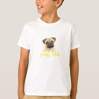 Camiseta vida do pug