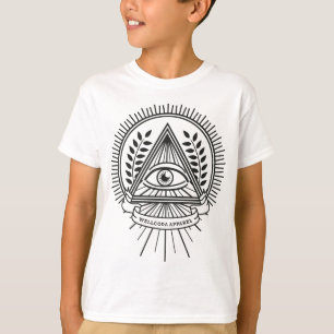Camiseta Vida do segredo de Illuminati do roupa de Wellcoda