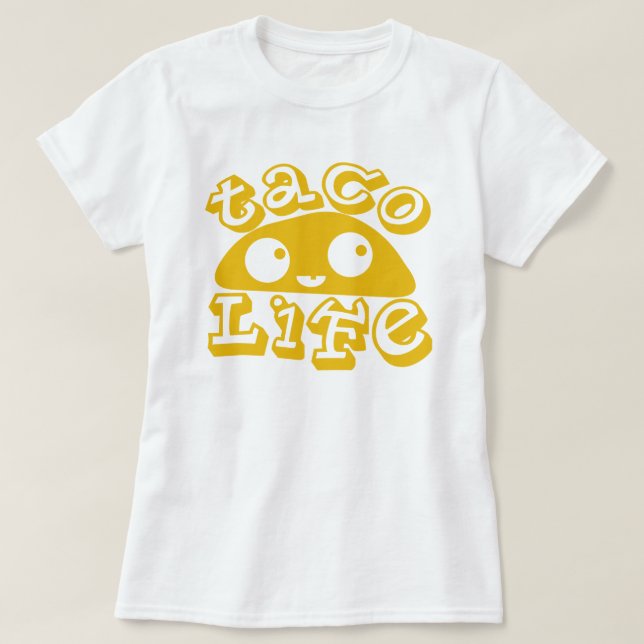 Camiseta Vida do Taco (Frente do Design)
