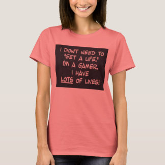 Camiseta Vida dos jogadores