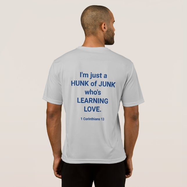 Camiseta Vida e Amor (Parte Traseira Completa)