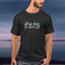 Camiseta Vida é Curta